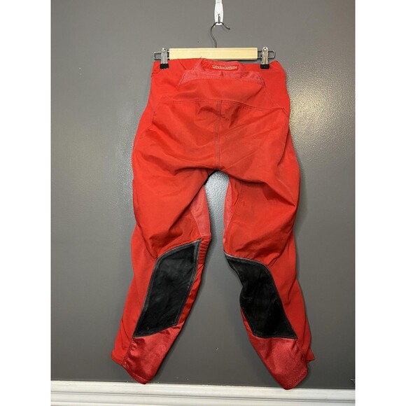 Troy Lee Designs GP Pants Mens 28 Red Motocross BMX MX Offroad Racing Adult - Picture 4 of 7
